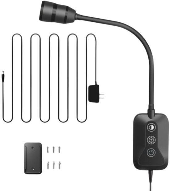 CLGP® Bedlampjes Hoofdbord - Dubbele Leeslampjes - Bedlamp Slaapkamer Volwassenen - Zwart van CLGP