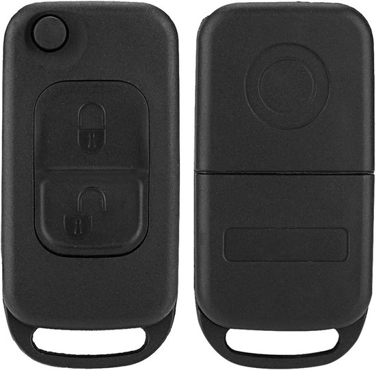 Clignotant Flip 2 Knop Afstandsbediening Sleutelhanger Case Shell Cover - Geschikt Voor Benz SLK R170 - E113 ACES W168 van ACES