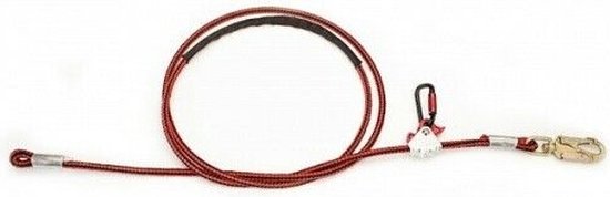 Climax Veiligheidskabel - Valbeveiliging - 4 meter - Met stalen kern van Merkloos	