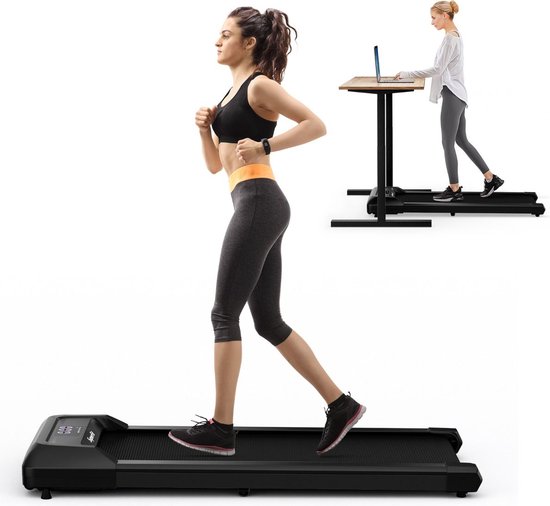 Coast Loopband - Tot 6 km/u - Max. 120Kg. - 122 x 53 x 15 cm - Incl. Afstandsbediening & Led Display van Merkloos	