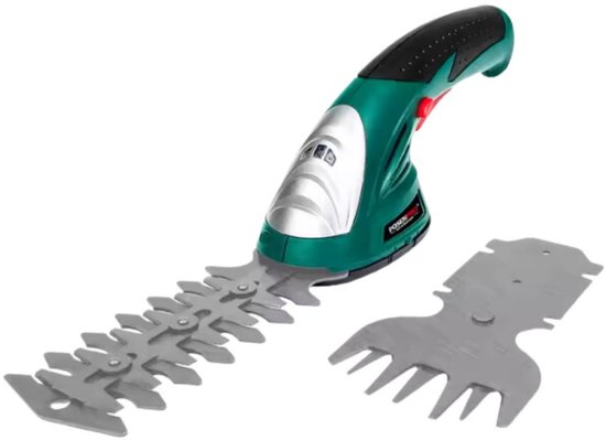 COCHO® Heggenschaar Accu - heggenschaar electrisch - Heggenschaar - Klein - Groen - Grastrimmer - Grasschaarmes van COCHO®