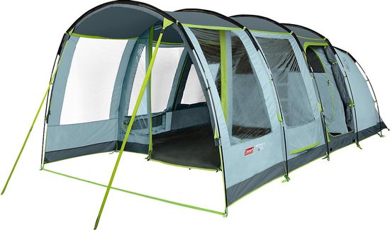 Coleman Meadowood 4L tent – tent 4 persoons – verduisterende tent - grijs/blauw van Coleman
