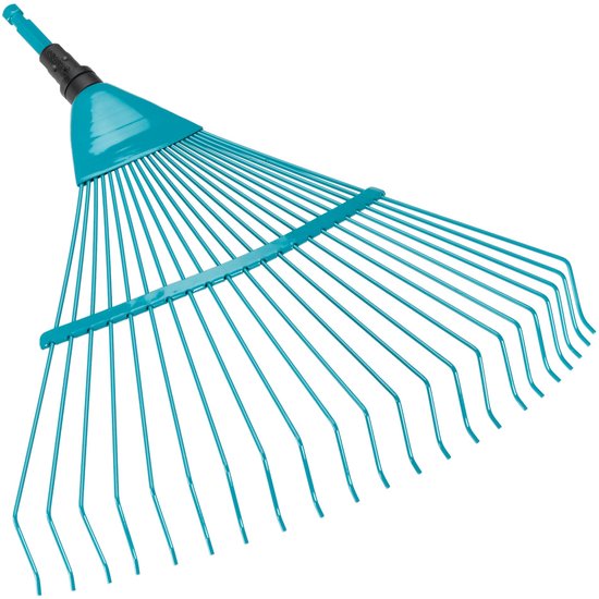 combisystem bladhark: Bladhark voor het vegen en beluchten van mossige gazons, met robuuste draadtanden, Duroplast-coating, werkbreedte 50 cm, 3100-20, standaard