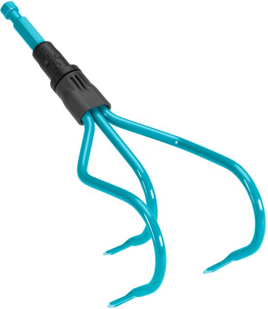 CombiSystem Cultivator - Bodemwoeler voor het Losmaken & Beluchten van Grond - Werkbreedte 10 cm - Geschikt voor Alle CombiSystem Stelen - Tuingereedschap voor Lichte tot Middelzware Bodems