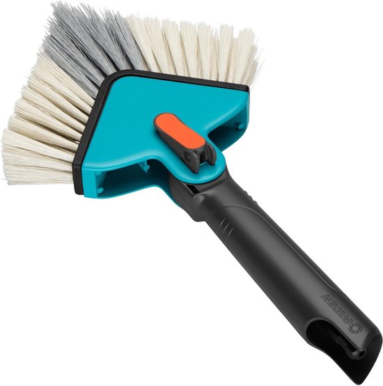 Comfortabele hoekbezem voor bijv. het verwijderen van spinnenwebben verstelbare werkhoek (3634-20) - combisystem ragebol van Merkloos	