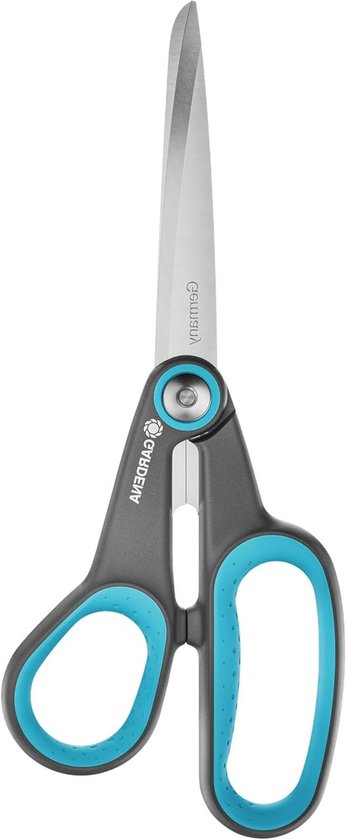 Comfortabele Universele Schaar voor Thuis en Tuin - Hoogwaardige Roestvrijstalen Knipbladen - Gemaakt van Gerecycled Plastic - Geschikt voor Links- en Rechtshandigen (12215-20) van Merkloos	
