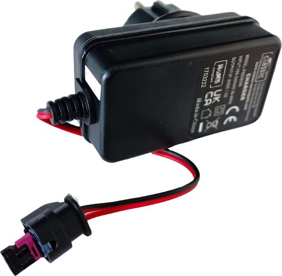 Compatibele Oplader voor Husqvarna Automower 305 (2014/2015) en Gardena R38Li, R40Li, R45Li en R50Li van VHBW