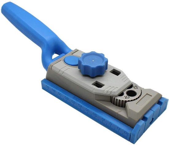 Complete Pocket Hole Jig Set voor Houtbewerking, Boorgids en Verbindingstools voor DIY Projecten en Meubelmaken