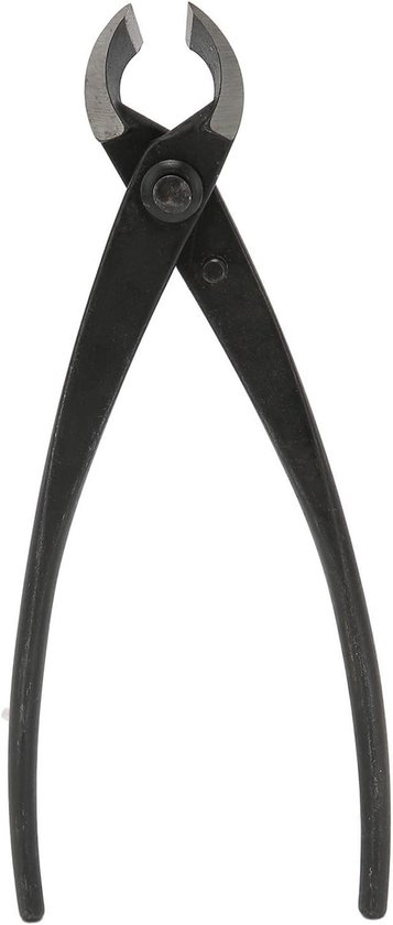 Concave Branch Cutter - Heavy Duty 200mm - Mangaan Staal - Diagonale Tang - Zwart - Bonsaitool - Tuinieren - Snoeischaar van Merkloos	