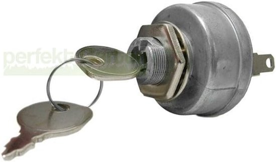 Contactslot Grasmaaier - Startknop Zitmaaier - Motor Starten - 4 Posities 7-polig - Universeel Model