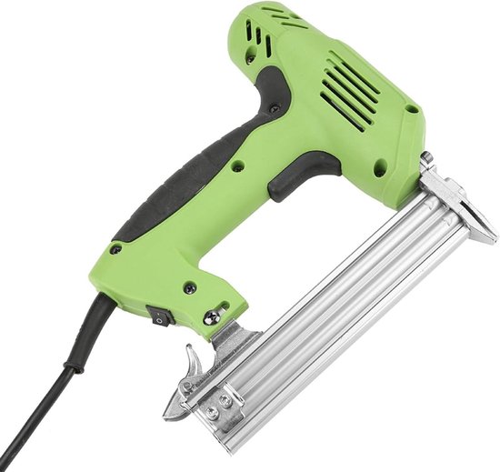 Cosensi - Elektrische schiethamer met 1800W vermogen en snoer, 100 spijkers bindcapaciteit, ergonomische handgreep. van Merkloos	