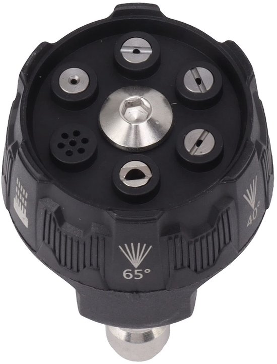 Cosensi - Hoge Druk Spuitkop - Multifunctioneel - Verwijderbaar Filter - Zwart - Tuinreiniging - Duurzaam - 3000 - Snelle aansluiting van Merkloos	