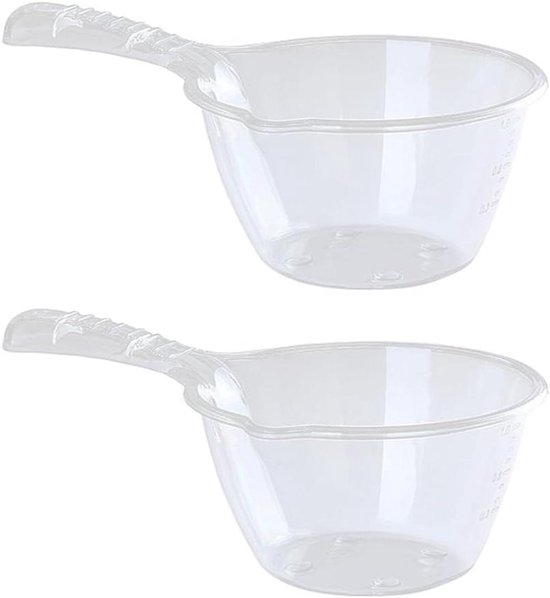 Cosensi - Waterschepperset voor keuken en huishouden, 2-delige greeptroffel ideaal voor keukenmateriaal en tuinieren van Merkloos	