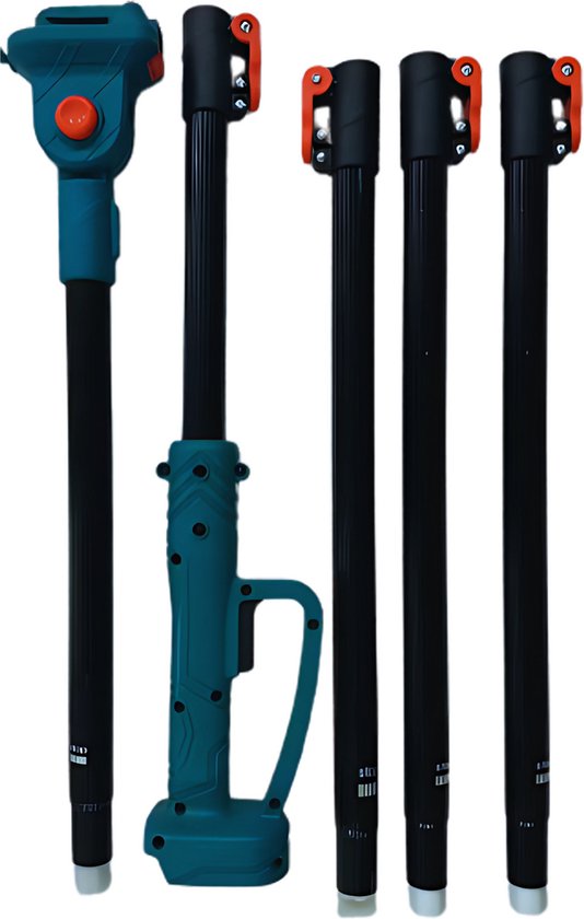 CraftRoot Verlengstok voor Elektrische Snoeischaar – 4 Delige Verlengset (1m-2.5m) – Heggenschaar - Elektrische Takkenschaar – Voor Hoog Snoeien van Heggen & Takken van CraftRoot