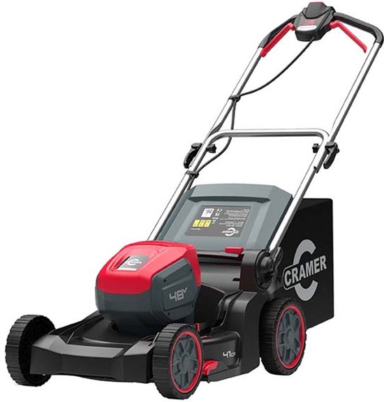 CRAMER 48V Gazonmaaier met accu en lader 48LM41K4 van Cramer
