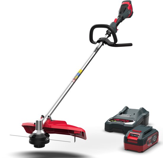 CRAMER 48V TRIMMER 48T10 - 2 AH ACCU EN LADER van Merkloos	