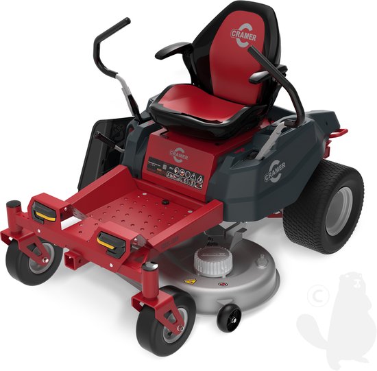 CRAMER 82V Zero-Turn maaier 82ZT107 met 6x 82V360 en 3x 82C2 van Merkloos	