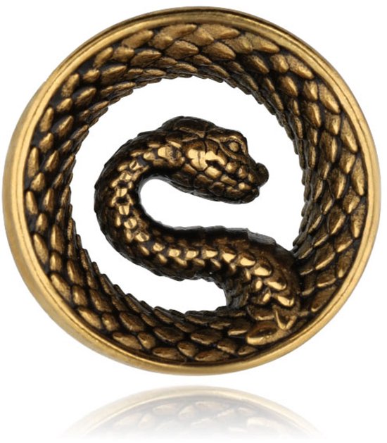 Crazy Needles - Tunnel - Goud - 22 mm van Merkloos	