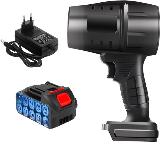 Creatorally Draadloze Krachtige Turboventilator - Elektrische Straalventilator - Handbediende Luchtblazer - Elektrische Luchtblazer en Zuiger - Bladblazer