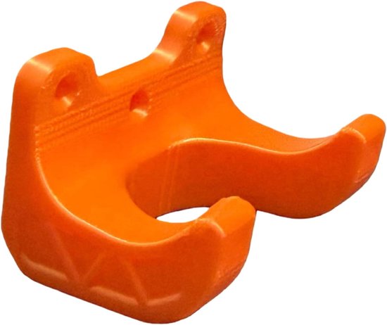 Cuhostki-1-Stuk-Tuingereedschaphouder-Ophangsysteem-Tuinaccessoire-Tuingereedschapsteun-Oranje-ABS-Wandgemonteerd-Met-Schroeven van Merkloos	