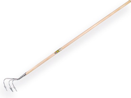 Cultivator 3 tands VERZINKT met steel. van Talen Tools