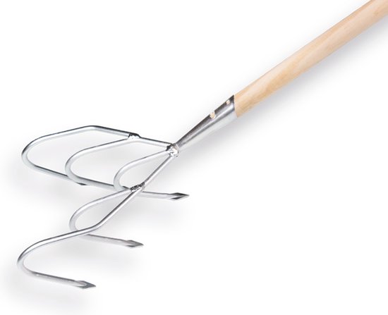 Cultivator 5 tands VERZINKT met steel. van Talen Tools