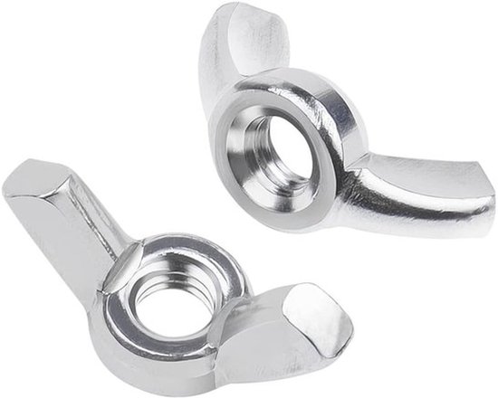 D315 vleugelmoeren A2 V2A roestvrij staal (10, M10)