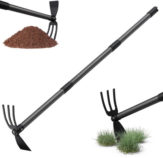 Dailygoods - 116 cm Tuin Heel met Handvat - Multifunctionele Tuin Tools voor Weeding en Verzorging