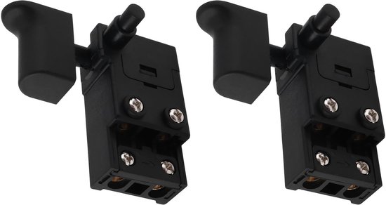 Dailygoods - 2 Stuks Schakelaars Model M26-4 voor Elektrisch Gereedschap