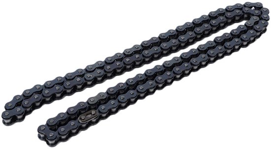 Dailygoods- Aandrijfketting 108 Links - Zware Ketting - Vervanging voor ATV/Quad - Motorfiets/Kart - Hoge Nauwkeurigheid - Directe Vervanging