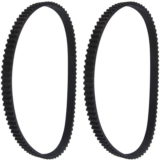 Dailygoods- Aandrijfriem 91 Tanden - Rubber - 3mm Tandhoogte - 6mm Breedte - 273mm Omtrek - Gesloten Lus - Compatibel met VAX Platinum Power ECB1SPV1 - Stofzuigerriem