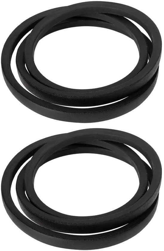 Dailygoods- Aandrijfriem Rubber - Binnenomtrek 1219 mm - Buitenomtrek 1270 mm - Breedte 12,7 mm - Dikte 7,9 mm - Compatibel met Wolseley Tiller - V-riem