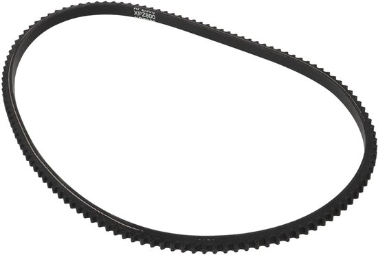 Dailygoods- Aandrijfriem Rubber - Binnenomtrek 749 mm - Buitenomtrek 800 mm - Breedte 10 mm - Dikte 8 mm - Compatibel met Hyundai HYM510SPE - Grasmaaier Riem