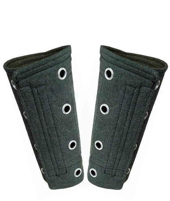 Dailygoods- Armbescherming Hoogwaardige Canvas/Staal - Armbeschermers Dunne Huid - Anti-Cut Mouwen - Draagbaar - 35cm/21cm - Gemakkelijk Schoon te Maken