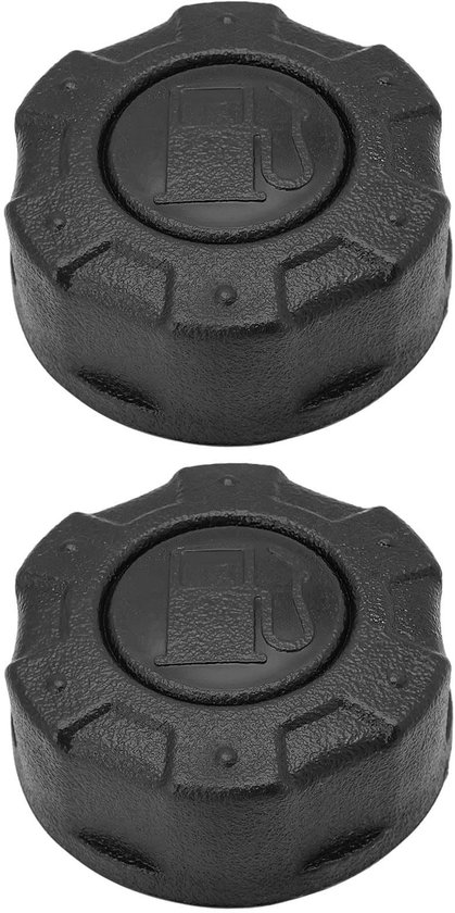 Dailygoods- Brandstoftankdop 2 Stuks - Vervangend Onderdeel - Compatibel met AL-KO Grasmaaier - Buitendiameter 58 mm - Binnendiameter 42,5 mm - Duurzame Constructie - Brandstofdop