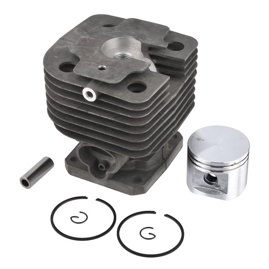 Dailygoods - Cilinder met Zuiger en Ringen - Vervangt OEM-onderdeel 4128 020 1211 - Inclusief E-clips - Geschikt voor Stihl FS450 - Hoogwaardige Monta