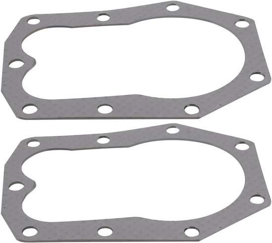 Dailygoods- Cilinderkoppakking 2 Stuks - Grasmaaier Accessoires - Afdichting - Compatibel met Briggs/Stratton - OE 271075/271866/271866S - Afmetingen 12,8 x 15,5 cm - Motorpakking