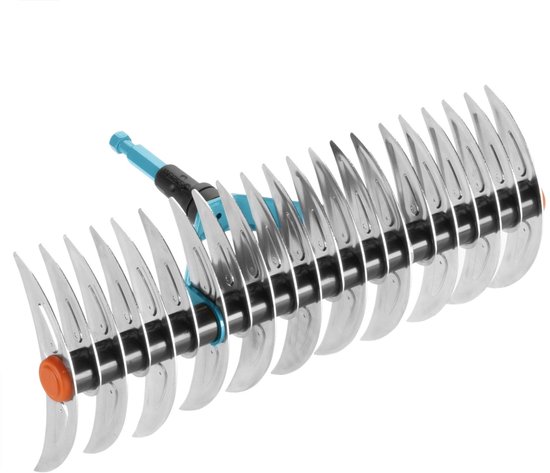 Dailygoods - combisystem verticuteerhark voor gazons - Verwijder mos en vilt