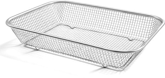 Dailygoods- Compostzeef Roestvrij Staal - Tuinzeef - Grondzeef - Zandzeef - Doorlaatzeef 6 mm - Handvriendelijk