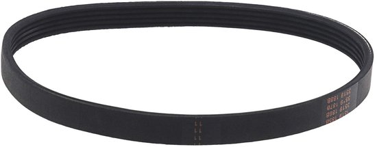 Dailygoods - Dailygoody - Aandrijfriem - Grasmaaier riem - Rubber - 12 mm breed - Vervangingsonderdeel - Geschikt voor Flymo Turbo Lite 350 400