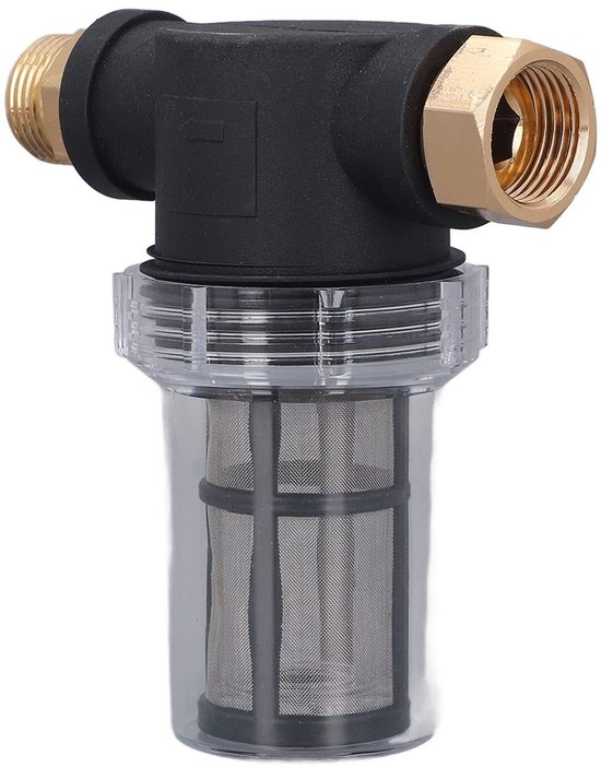 Dailygoods - Dailygoody - Hogedrukreiniger Waterfilter - Bescherm Onderdelen - Vermijd Verstopping - 3/4 Inch Draad - Sediment- en Vuilfiltratie - Geschikt voor Ho