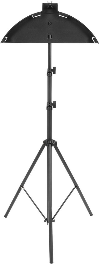 Dailygoods- Dartstandaard Hoogwaardige Staal - Opvouwbaar - Driebenig - Mobiele Dartbaan - Stabiliteit - Veiligheid - Dartbordstandaard
