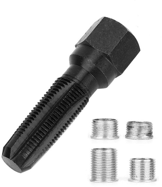Dailygoods - Draadreparatiegereedschap voor Bougies met Inzetstukken