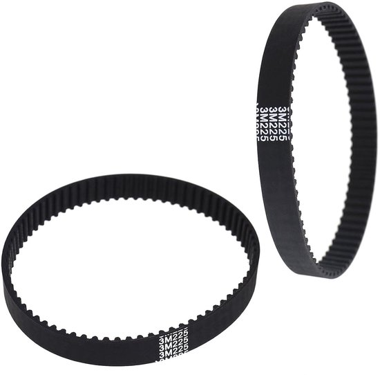 Dailygoods - Electric Planer Drive Belt - Vervangingsrubberband - 9 mm breed - 75 tanden - Duurzaam en flexibel - Geschikt voor PHO15-82 PHO16-82 PHO2