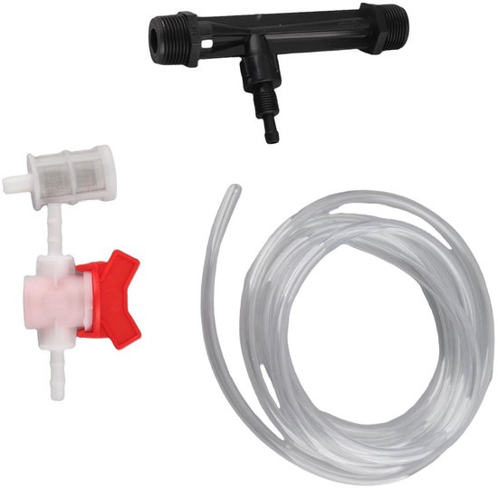 Dailygoods - Garden Irrigation Kit - Manure Injector - 4-delige set - 2.3 Meter - Waterbesparend - Voor tuin en landbouw - Handmatig