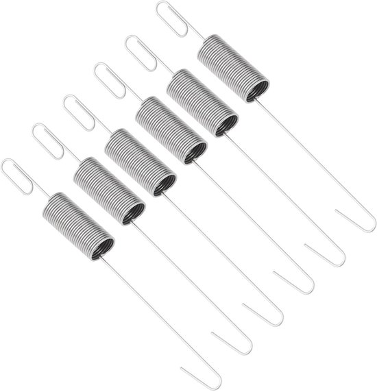 Dailygoods- Gouverneurveren 6x Set - Compatibel met Mountfield RV150/SV150/M150/V35 - Staal - Motoronderdelen - Vervangingskit - Efficiëntie behouden - Motorveren