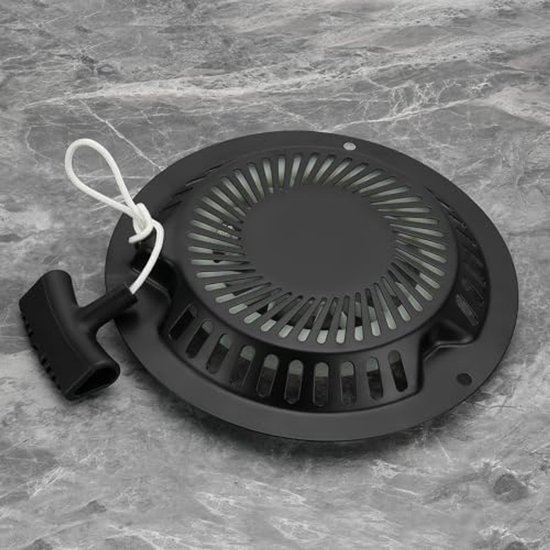 Dailygoods - Grasmaaier Terugslag Starter - Vervangingsdeel - Handmatig - Compatibel met Webb WER46SP - Duurzaam ontwerp - Geschikt voor grasmaaiers