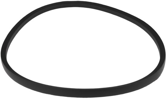 Dailygoods- Grasmaaier V-snaar - Buitenlengte 698 mm - Binnenlengte 660 mm - Breedte 9,5 mm - Compatibel met Sabo 43 Vario - Hoogwaardig rubbermateriaal - Slijtvast en duurzaam - V-riem