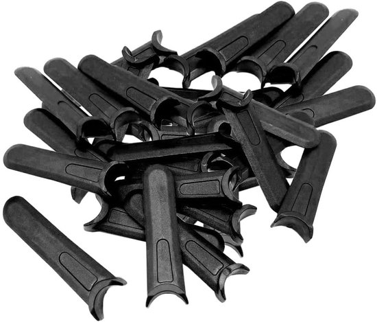 Dailygoods- Grasmaaierbladen 100 Stuks - Stevig/Duurzaam - Hoge Snijefficiëntie - Flexibel Snijden - Eenvoudig te Installeren - Hoogwaardig Kunststof - Maaibladen