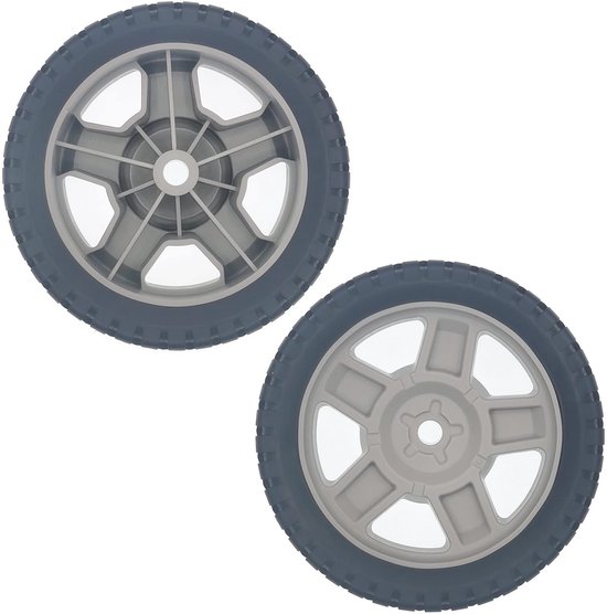 Dailygoods- Grasmaaierwiel 7 Inch - 2 Stuks - Compatibel met
